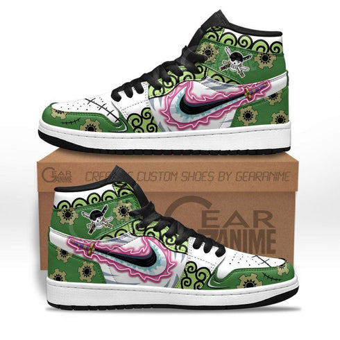 Zoro Enma Haki Sneakers benutzerdefinierte Anime Wano Arc Op Schuhe